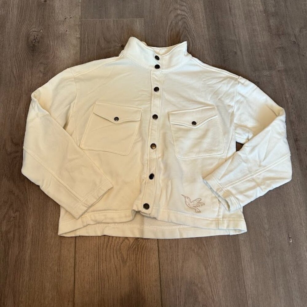 FRENCH TERRY MOCK NECK SHACKET